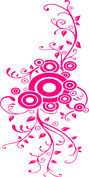Pink Swirl Clip Art At Clker Com   Vector Clip Art Online Royalty    