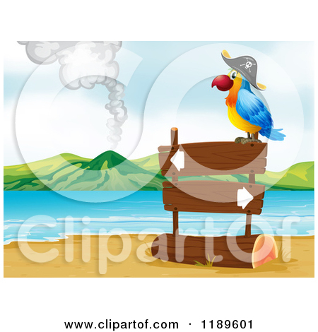 Royalty Free  Rf  Beach Sign Clipart Illustrations Vector Graphics