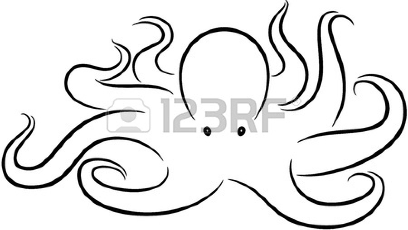 Simple Octopus Silhouette   Clipart Panda   Free Clipart Images