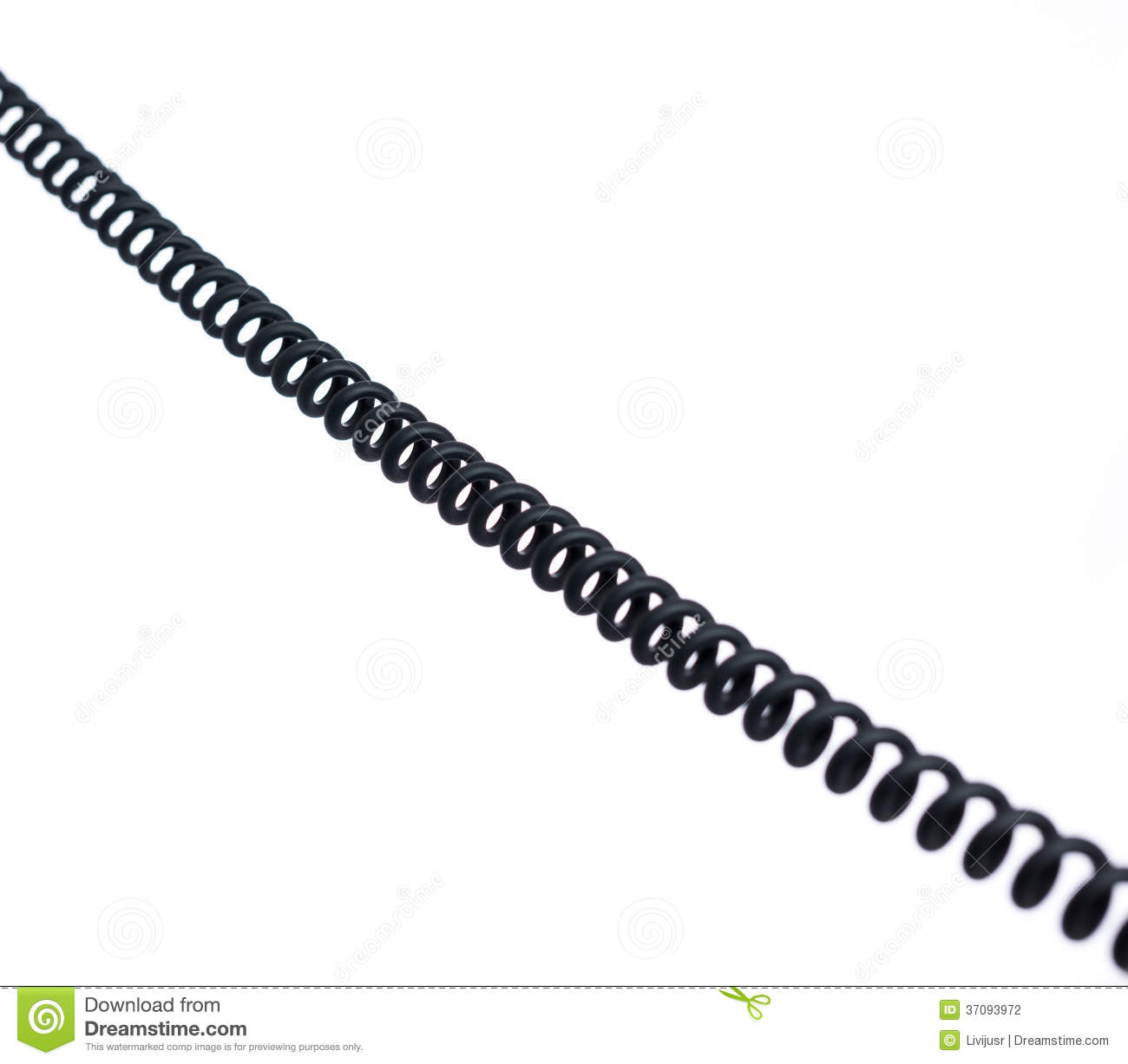 Spiral Cord Stock Photography   Image  37093972