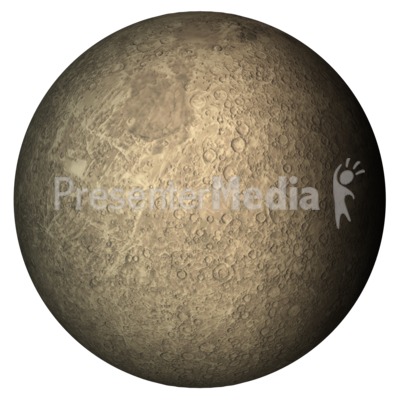 The Planet Mercury   Science And Technology   Great Clipart For