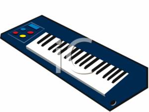 Electric Keyboard Clipart