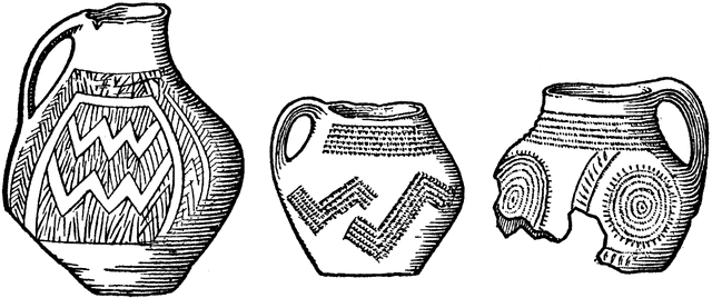 Neolithic Age Pottery   Clipart Etc