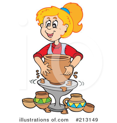 Pottery Clipart  213149 By Visekart   Royalty Free  Rf  Stock    