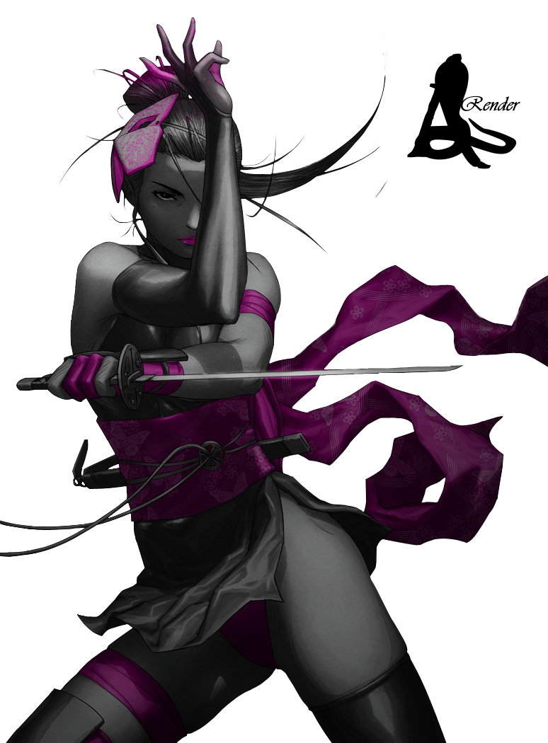 Render Psylocke Marvel Samurai Sabre Ninja Masque Rose Fushia Kimono    