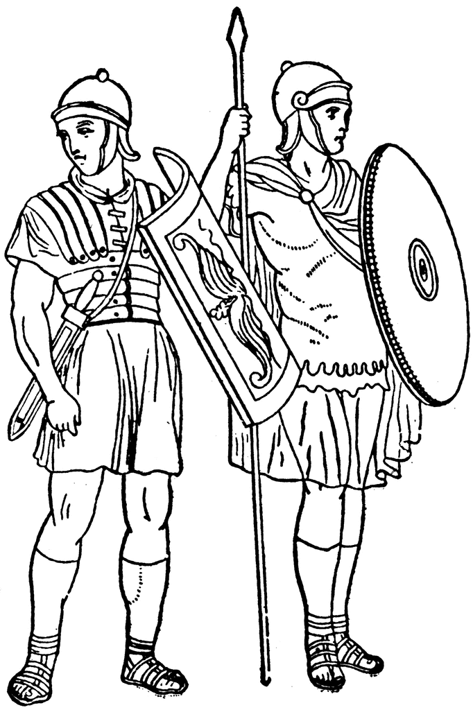 Roman Soldiers   Clipart Etc