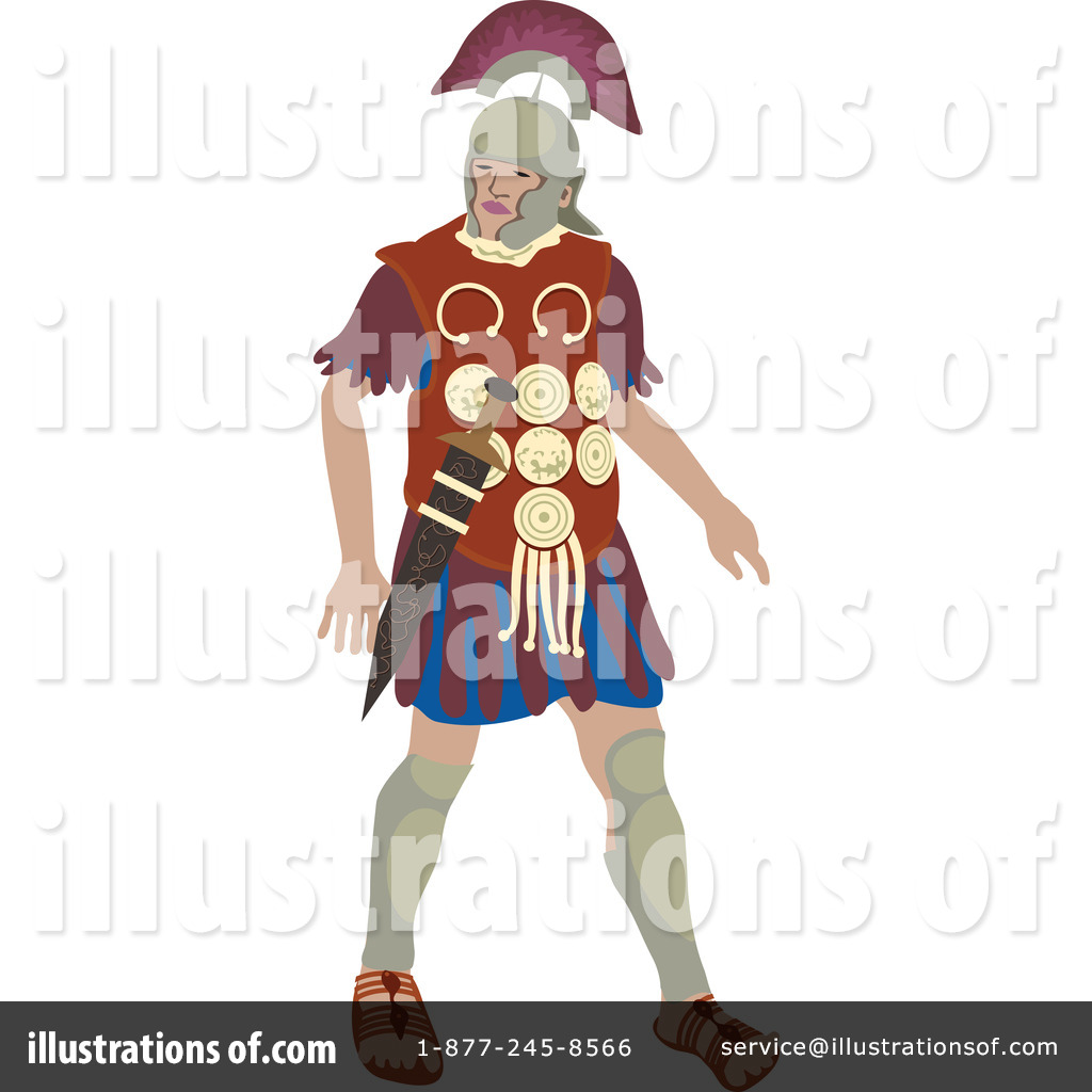 Royalty Free  Rf  Roman Soldier Clipart Illustration By Prawny   Stock