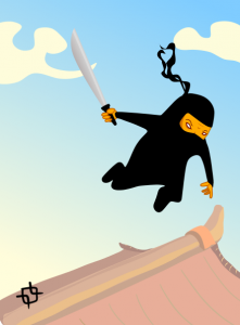 Share Ninja Roof Clipart With You Friends 