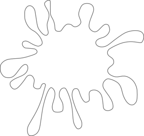 White Splash Clip Art At Clker Com   Vector Clip Art Online Royalty