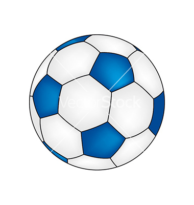 Blue Soccer Ball Clip Art Soccer Ball Vector 113809 Jpg