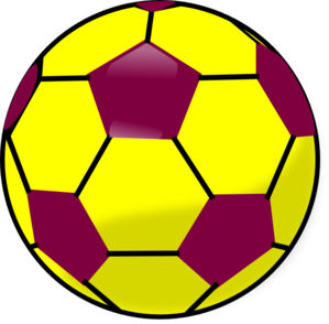 Blue Soccer Ball Clipart Blue And Yellow Soccerball Md Png