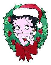 Christmas Betty Boop Colouring Pages  Page 3 
