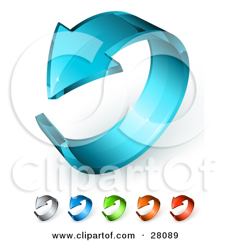 Circle Includes Gray Dark Blue Green Orange And Red Versions  By