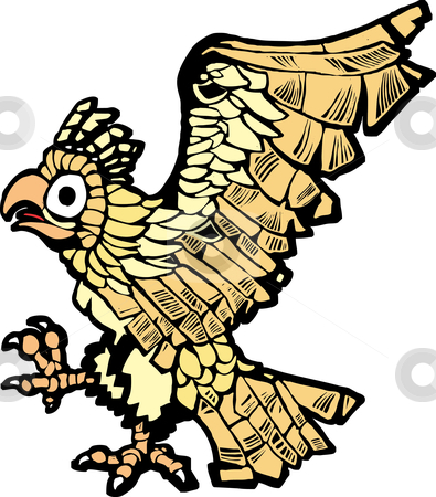     Clipart Aztec Eagle That Symbolized The Founding Of Mexico City  By