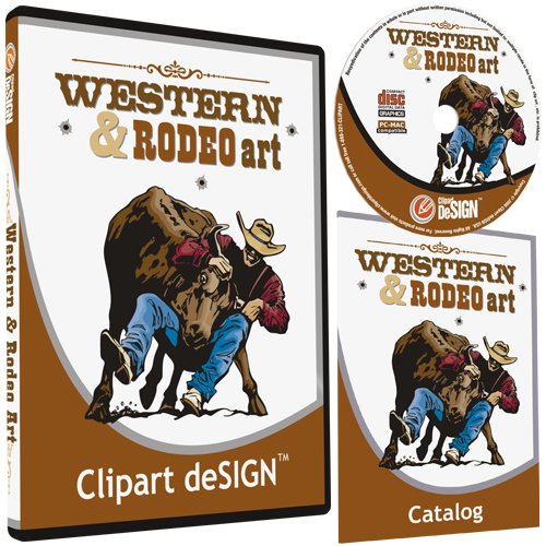 Cowboy Rodeo Western Horse Clipart Vinyl Cutter Plotter Clip Art Sign