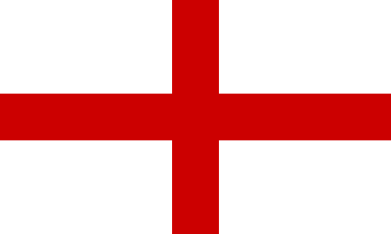 Flag Of England United Kingdom By Anonymous  