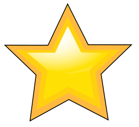 Free Gold Star Clipart   Public Domain Gold Star Clip Art Images And    