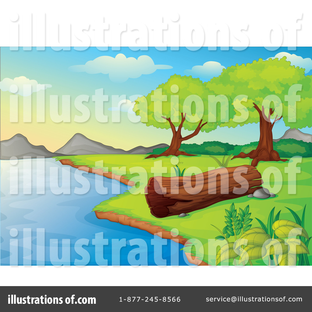 Lake Clipart  1125155 By Colematt   Royalty Free  Rf  Stock