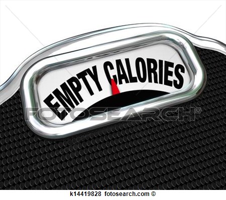 Scale Nutritional Vs Fast Food Eating K14419828   Search Eps Clip Art