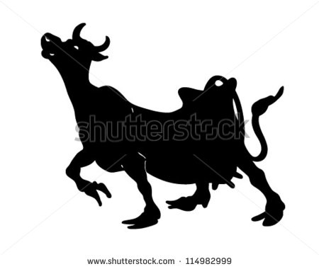 Stock Images Similar To Id 64408744   Cow S Head Retro Clipart