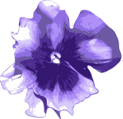 Viola Flower Clipart Watercolor Pansy Vector   Download 25 Vectors