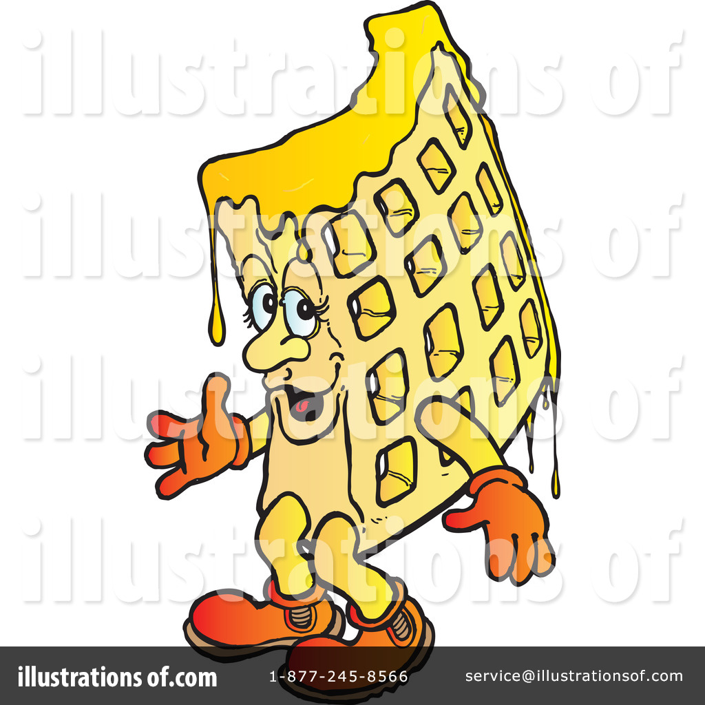 Waffle Clipart  40937   Illustration By Snowy