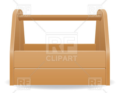 Wooden Tool Box 26967 Objects Download Royalty Free Vector Clipart