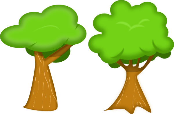 Young Tree Shade Clipart
