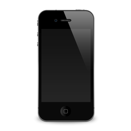 Apple Iphone With Shadow Icon Png Clipart Image   Iconbug Com