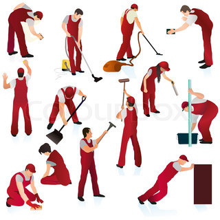 Clean Up Crew Clipart