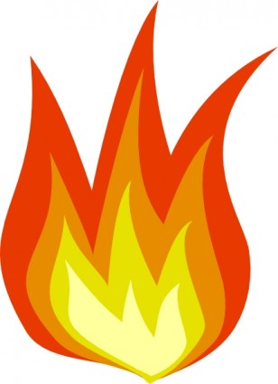 Flame Clip Art Free Vector In Open Office Drawing Svg    Svg   Format