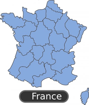 France Map Clip Art