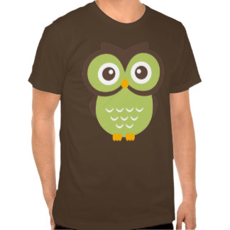 Green Owl Clipart Green Owl T T Shirt