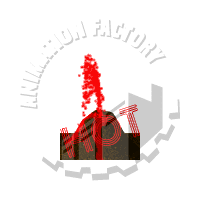 Hot Volcano Erupting Animated Clipart