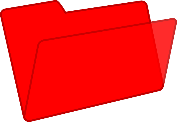 Red Folder Clip Art At Clker Com   Vector Clip Art Online Royalty