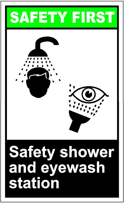 Saffv020   Safety Shower And Eyewash Station Eps