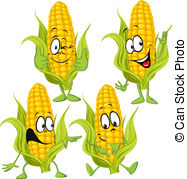 Sweet Corn Vector Clip Art Illustrations  1784 Sweet Corn Clipart Eps