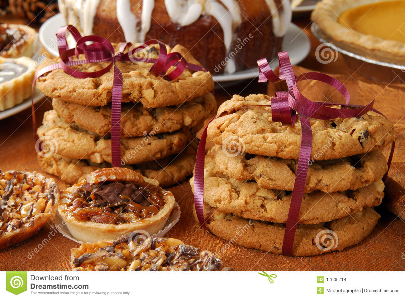 Holiday Dessert Buffet Stock Images   Image  17000714