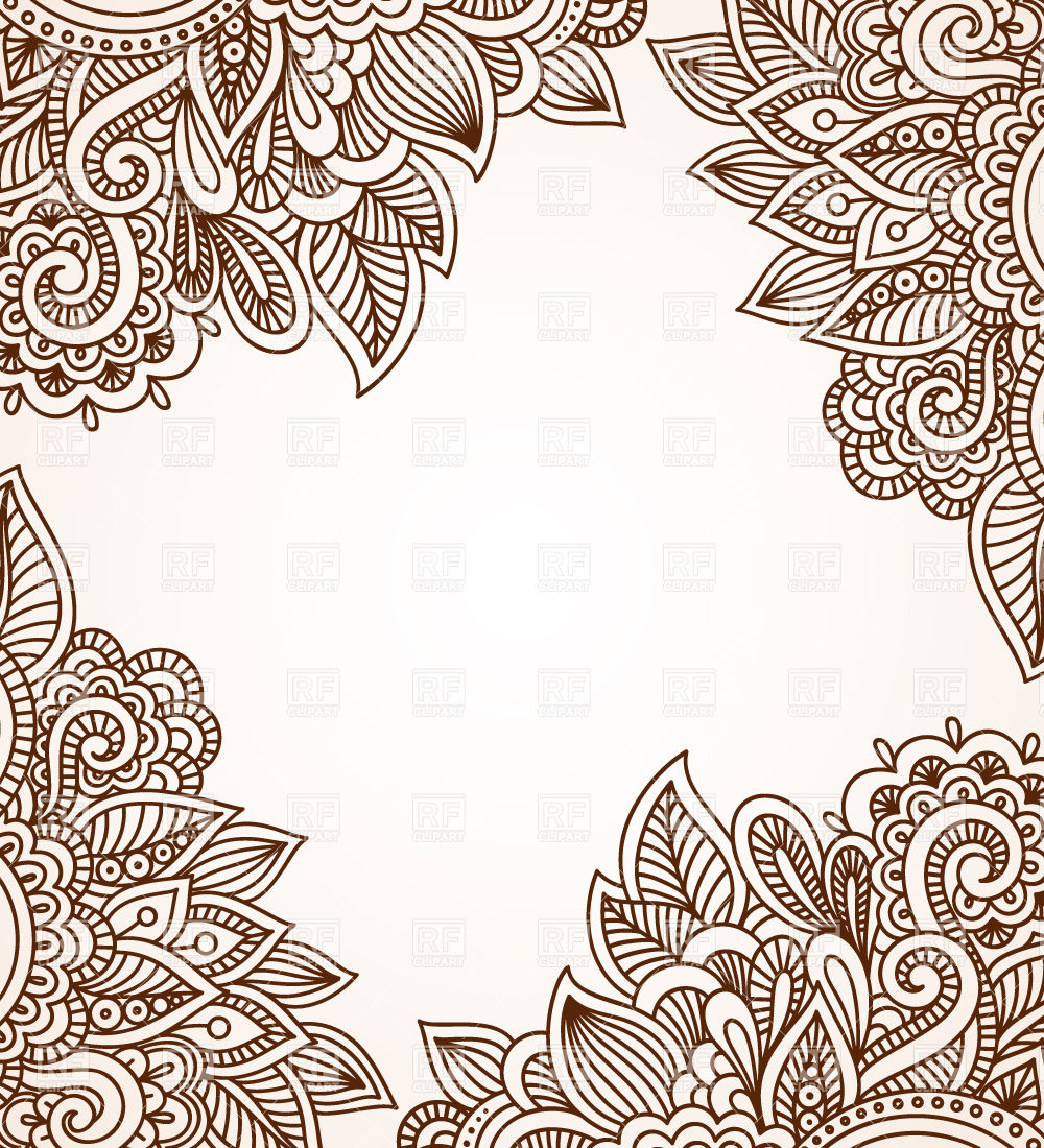 Oriental Ethnic Ornament Background 28781 Download Royalty Free    