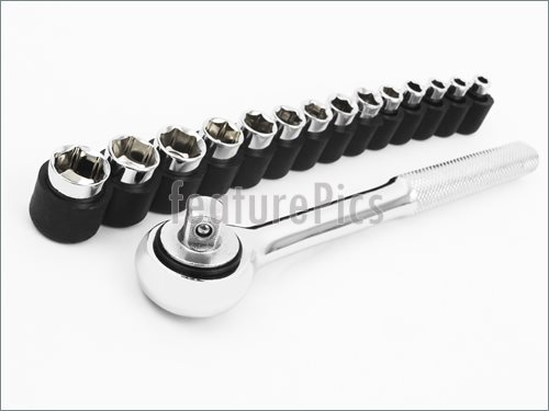 Picture Of Socket Wrench  Stock Image To Download At Featurepics Com