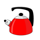 Red Kettle Royalty Free Stock Image