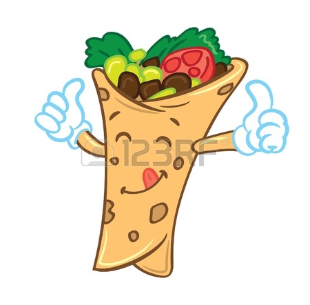 Sandwich Wrap Drawing   Clipart Panda   Free Clipart Images