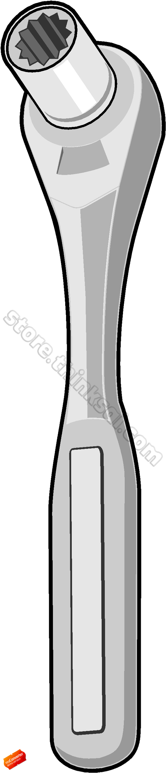 Socket Wrench Clipart Tools Wrench 09 Socket Wrench