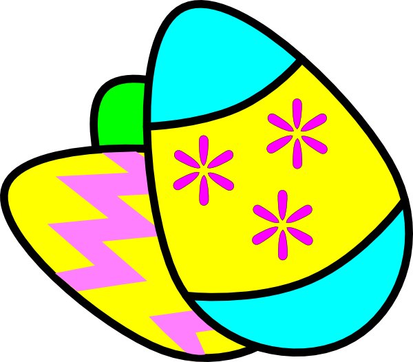 Easter Eggs Clip Art At Clker Com   Vector Clip Art Online Royalty