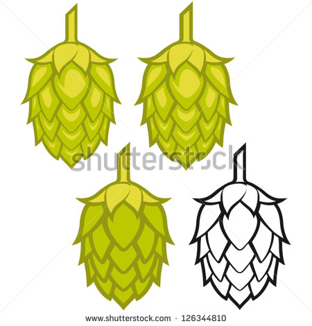 Hops Vector Visual Graphic Icons Or Logos Ideal For Beer Stout Ale