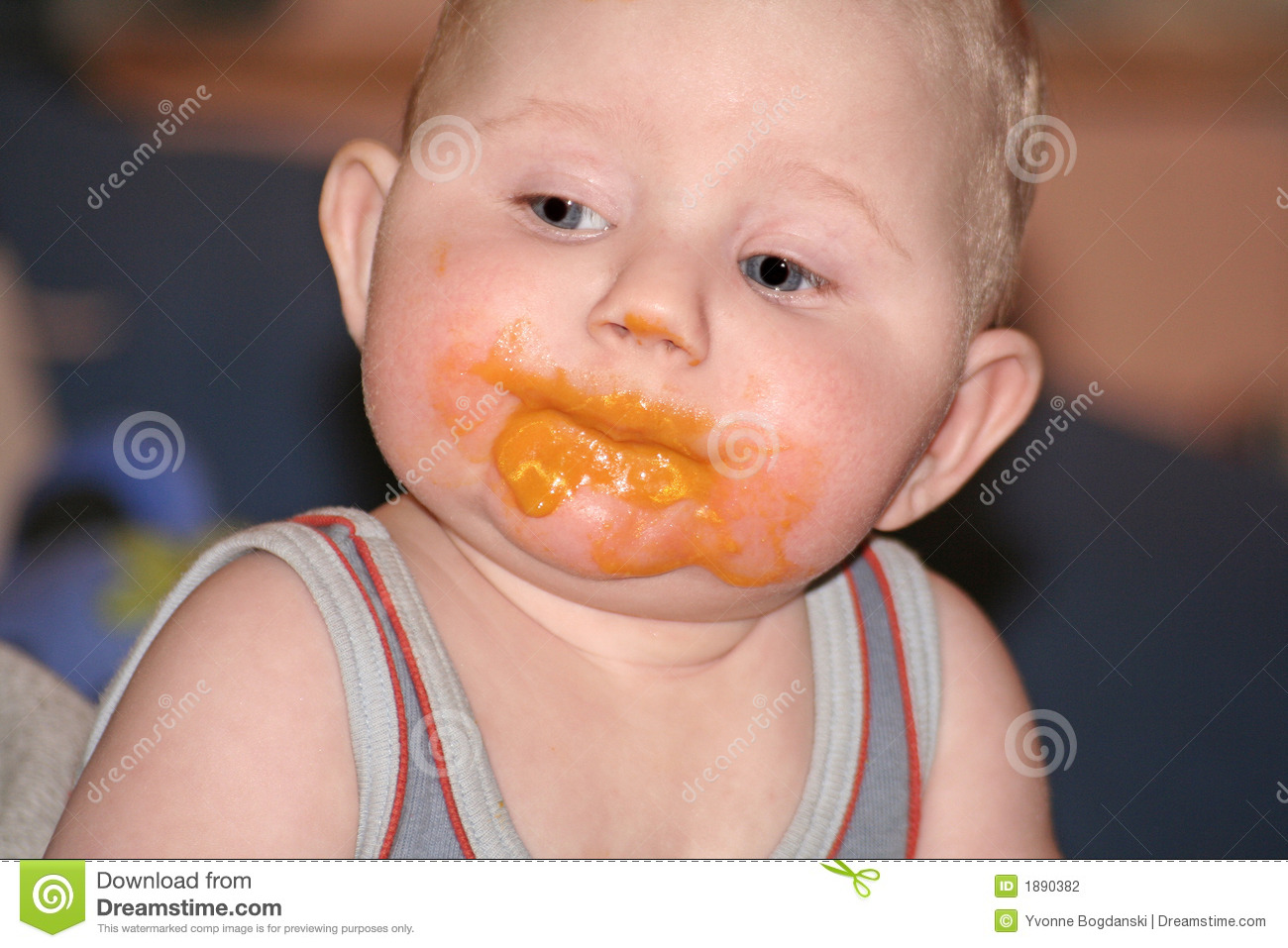 Messy Eater Stock Photography   Image  1890382