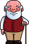 Old Man Illustrations And Clipart