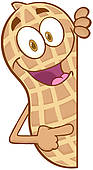 Peanut Clip Art And Illustration  422 Peanut Clipart Vector Eps Images