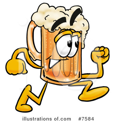 Royalty Free  Rf  Beer Mug Clipart Illustration By Toons4biz   Stock