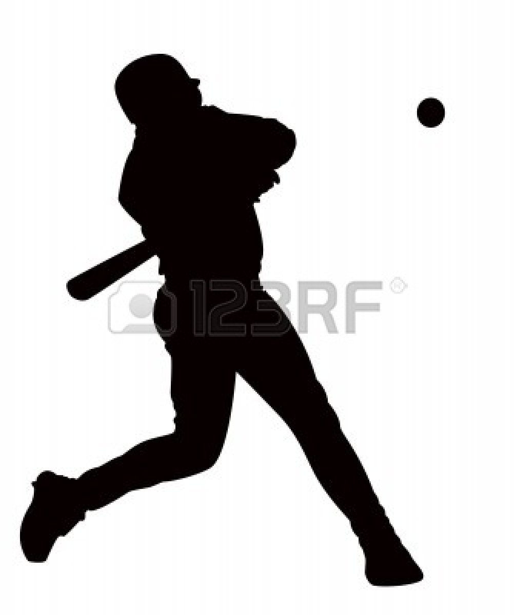 Umpire Clipart Black And White On White Background The Man Game Of